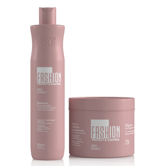 Kit PROTECT & CONTROL Post Progressive Straightening Treatment - 500g