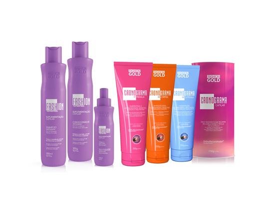 Kit 100Timetros Anti-thinning + CRONOGRAMA Hair Care System