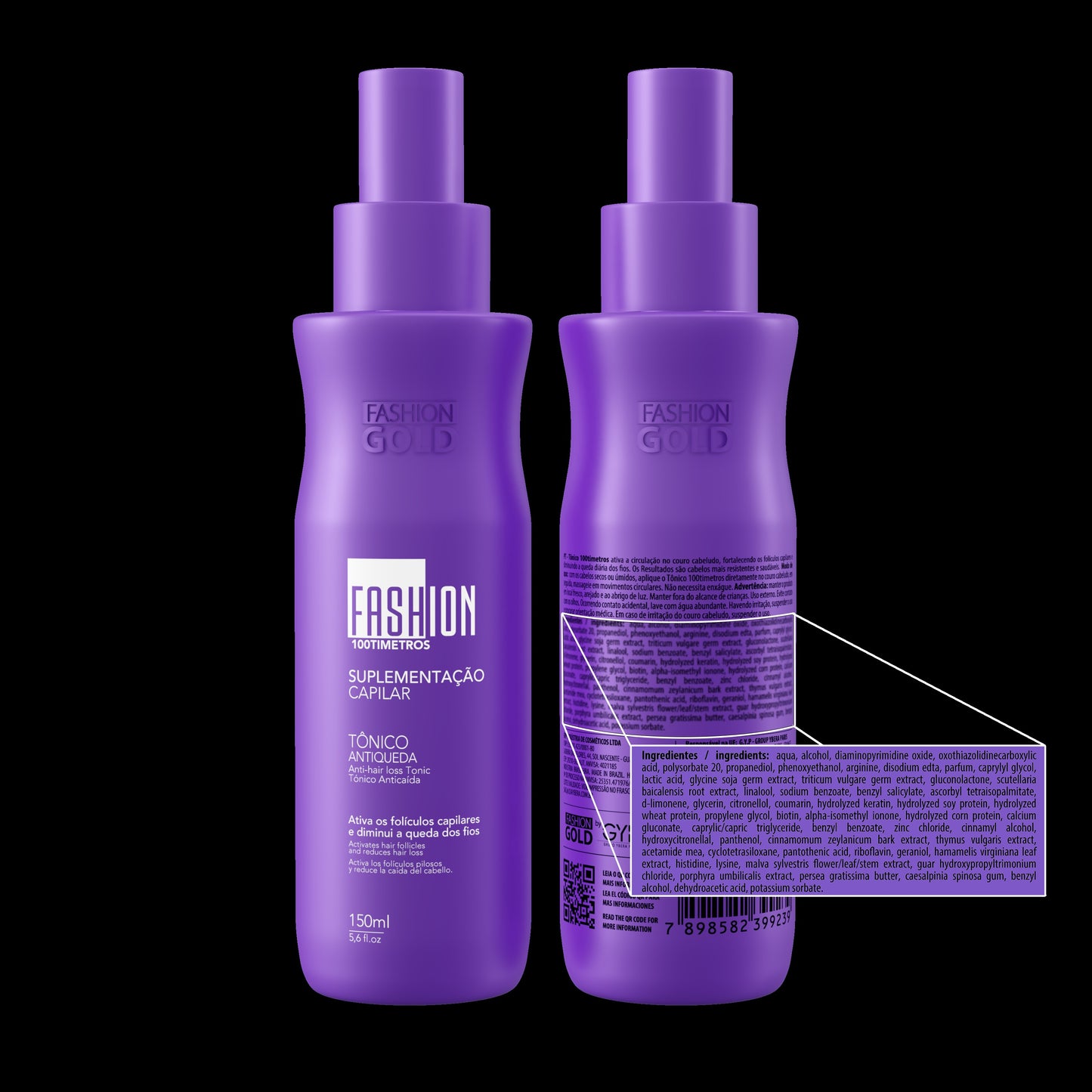 KIT 100Timetros Anti-thinning + KIT Nutritional Supplement for Hair, Skin, and Nails